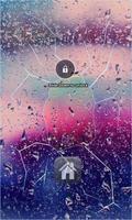 Raindrops Lock Screen اسکرین شاٹ 1