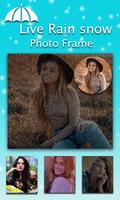 Snow Effect Photo Editor & Live Rain 2018 Affiche