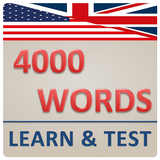 4000 American English Words icône