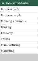 Business English Words 截图 1