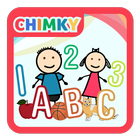 CHIMKY Trace Alphabets Numbers أيقونة