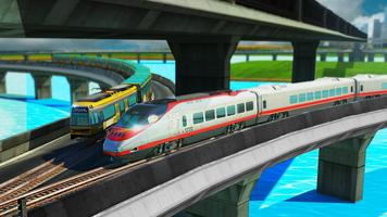 Real Train Driving Games -Train Race Simulator capture d'écran 1