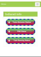 Indian Rail Train Info Plakat