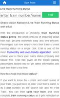 Indian Rail Train Info capture d'écran 3