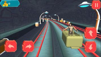 2 Schermata Gold Miner Speed Rail Rush 3D