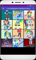 Live Wallpapers Rainbow Dash Style poster