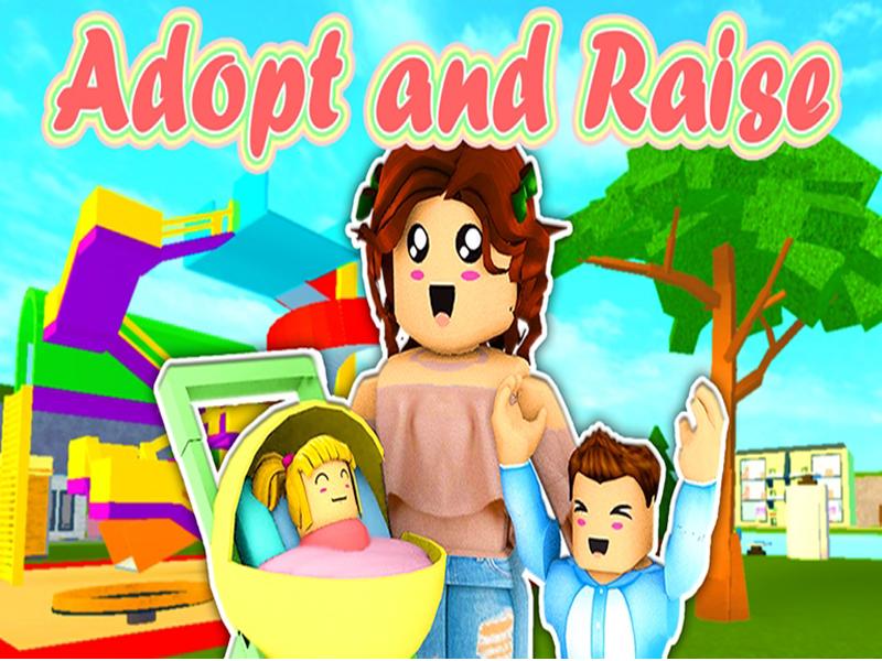 Adopt And Raise A Cute Kid Logo