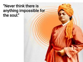Swami Vivekanand quote  wallpaper Affiche
