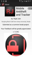 RJ Mobile AntiTheft & Tracker Cartaz