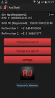 RJ Mobile AntiTheft & Tracker capture d'écran 1