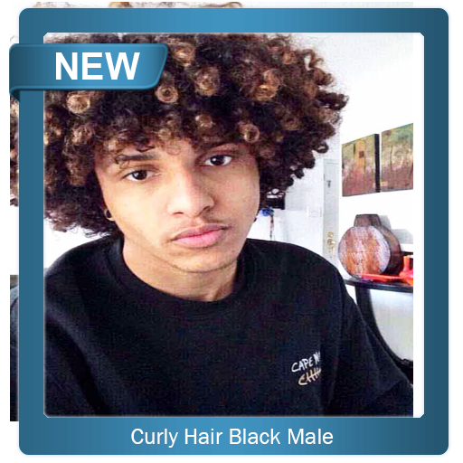 Curly Hair Black Male