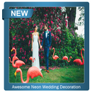 Decoração de casamento de néon impressio APK