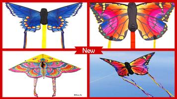 나비 연을 만드는 방법 포스터