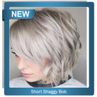 Short Shaggy Bob icône
