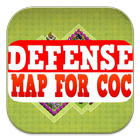 Defense Map For COC ícone