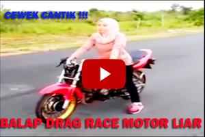 Balap Liar Motor Drag Race ảnh chụp màn hình 1