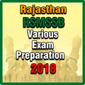 Rajasthan RSMSSB Various Exam 
