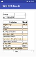 Karnataka CET Results capture d'écran 1