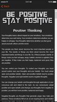 Be Positive Stay Positive captura de pantalla 2