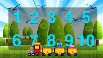 Number Train : Game for Kids poster