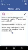Mobile Diary screenshot 2