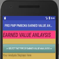 PRO PMP PMBOK6 EARNED VALUE AN poster