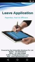 Leave Application-poster