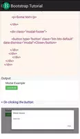 Bootstrap Tutorial screenshot 4