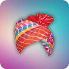 Rajasthani Turban Photo Editor آئیکن