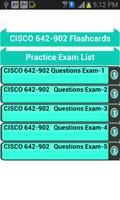 CCNP 642-902 Exam Flash cards โปสเตอร์