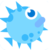 Bouncy Fish Zeichen