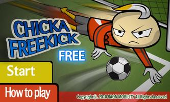 Chicka Free Kick FREE تصوير الشاشة 1