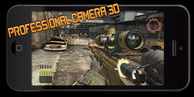 Gun Camera Sniper 3D capture d'écran 1