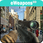 ikon Sniper Gun Kamera 3D