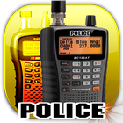 Polizei-Radioscanner 3D Zeichen