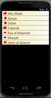 Emirates of UAE, Maps & Flags capture d'écran 2