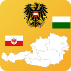 Austria State Maps,Flags,Info icône