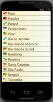 Brazil state Maps and Flags capture d'écran 3