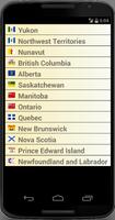 Canada Province Maps and Flags capture d'écran 3