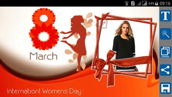 Womens Day Photo Frames Affiche
