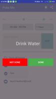 Poke Me - Water Drink Reminder captura de pantalla 1