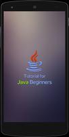 Java-Anfänger Tutorial Plakat