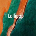 Lollipop-Hintergründe Zeichen