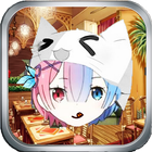 Rem Ram Kawaii icon