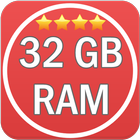 32 GB RAM Memory Booster 2018 - Simulator icône