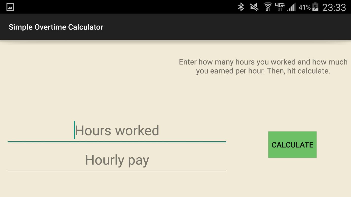 simple overtime calculator apk download free tools app for android