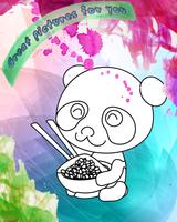 1 Schermata How To Color Panda baby Game