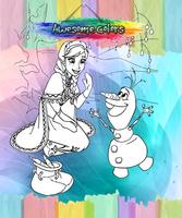 How To Color Frozene Game screenshot 1