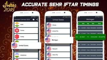 Ramadan Calendar 2018 screenshot 1