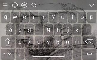 fbce keyboard bercalone Theme fans Emoji captura de pantalla 1